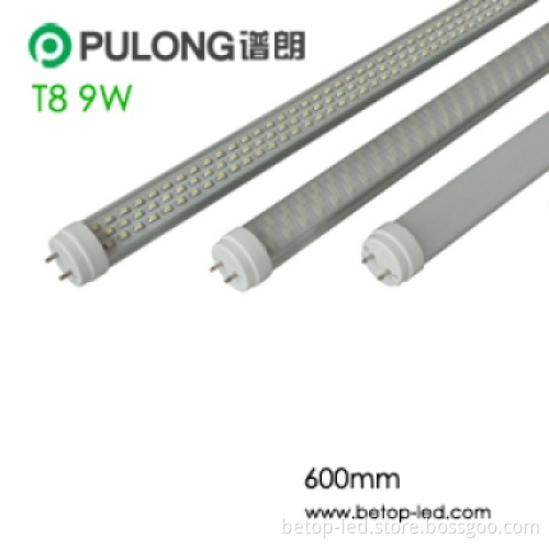 High Power 600mm 9W T8 LED Tube